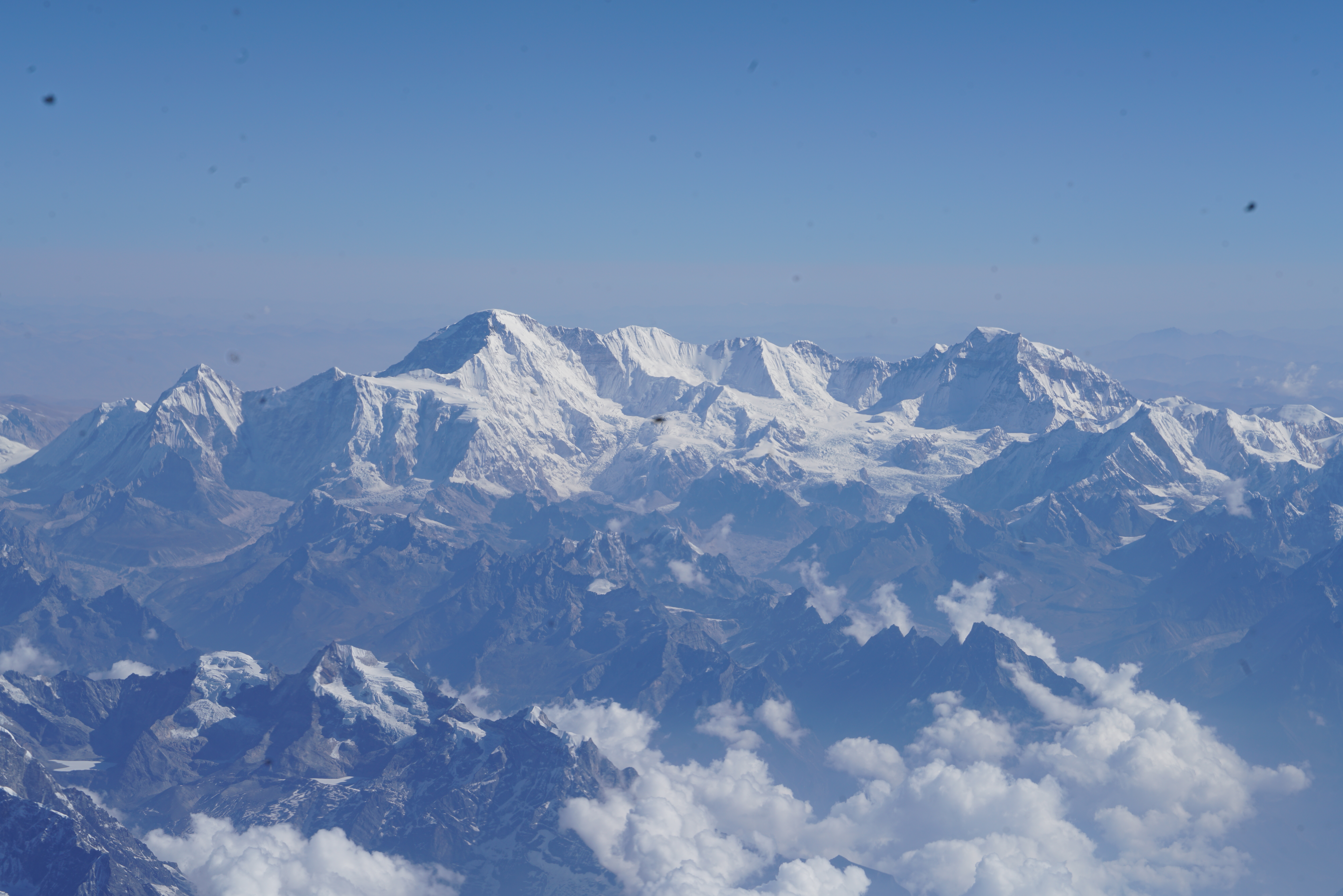 Crossing the Himalayas on the most spectacular flight in the world